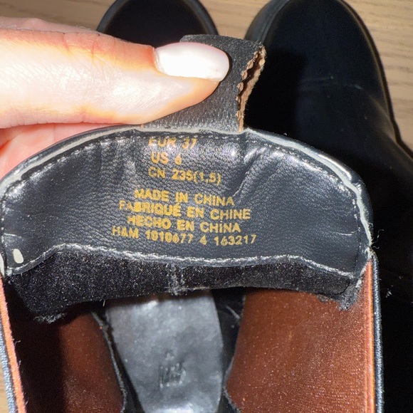 H&M Black Leather Boots - Picture 6 of 6